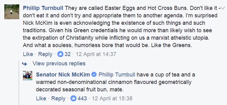 Halal Easter troll
