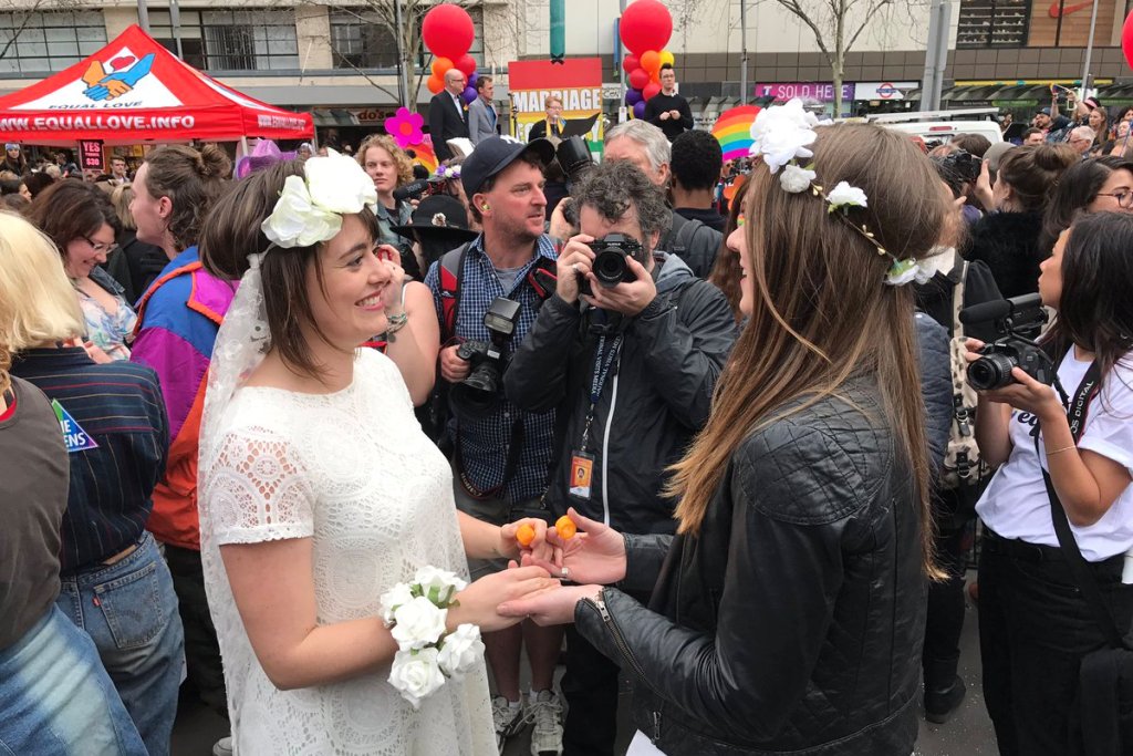 White Magazine Marriage Equality Wedding