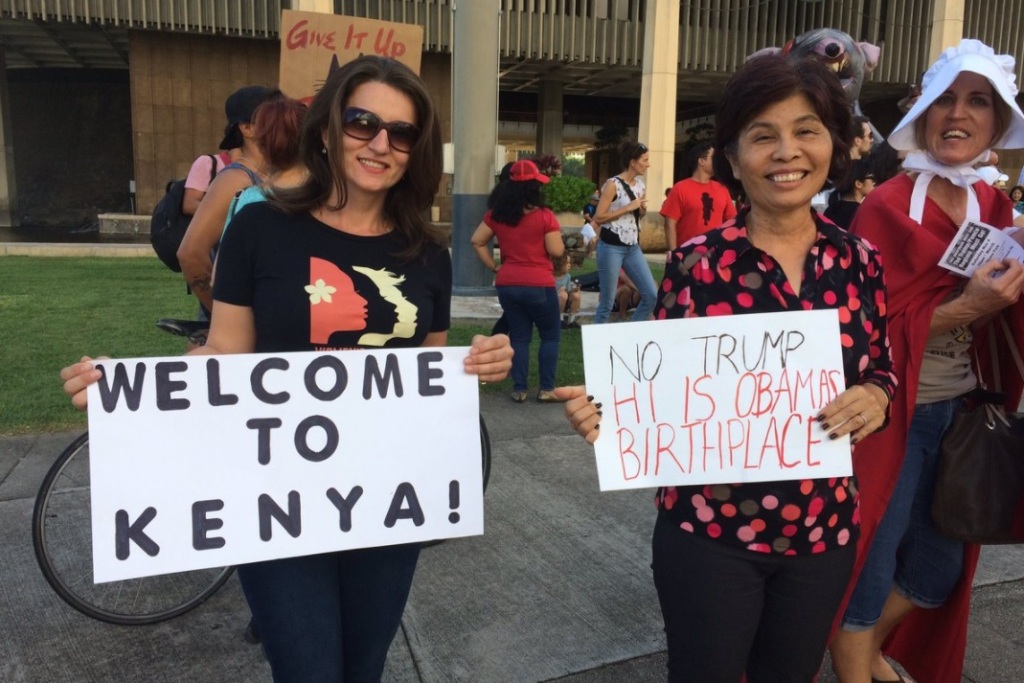 Donald Trump Hawaii Kenya