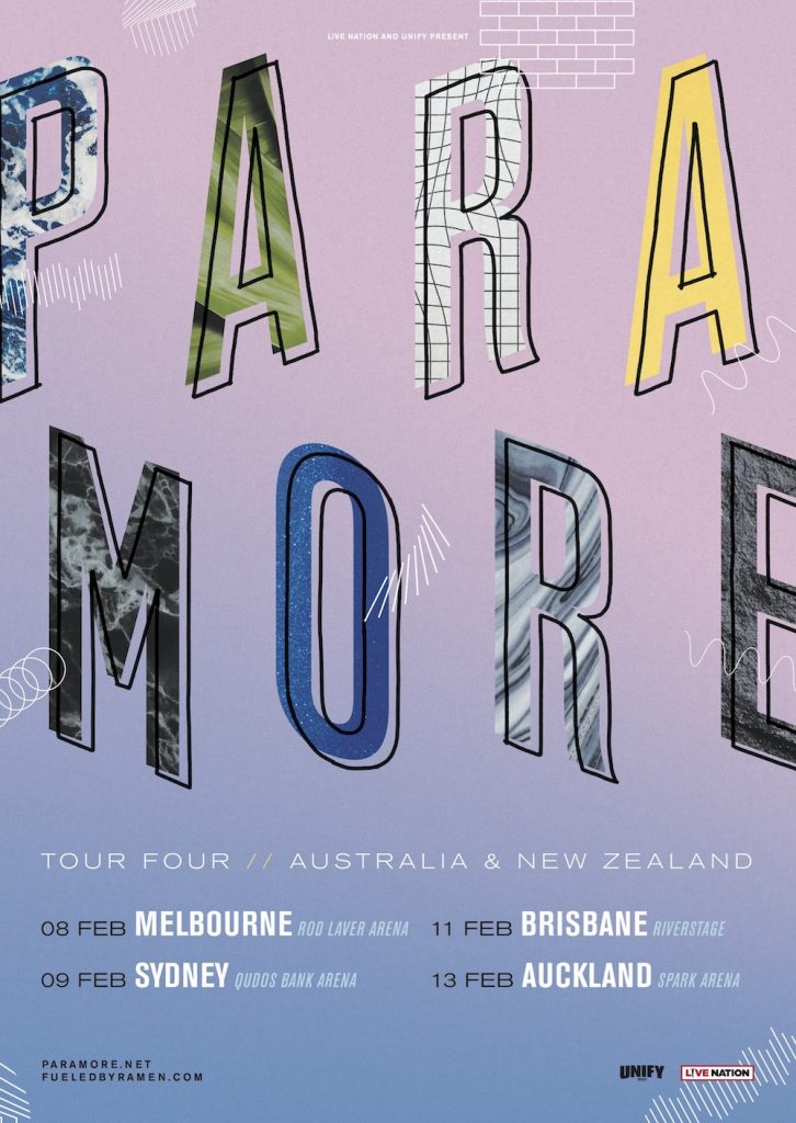 Paramore Australian Tour 