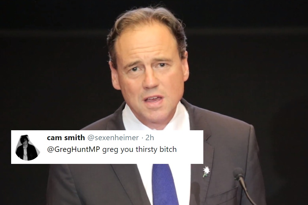 Greg Hunt Porn Tweet