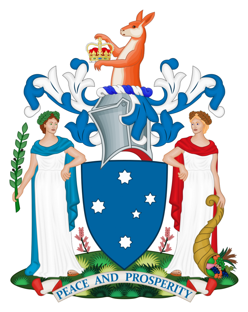 victoria coat of arms