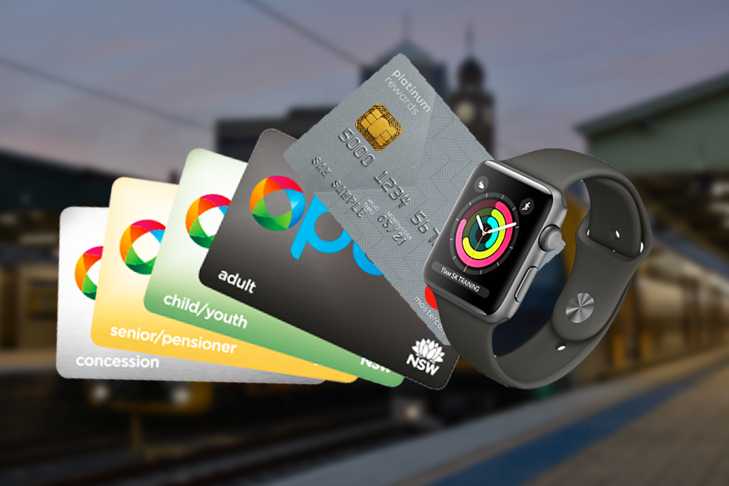 Sydney trains accepts contactless payments instead of an opal card, hurrah!
