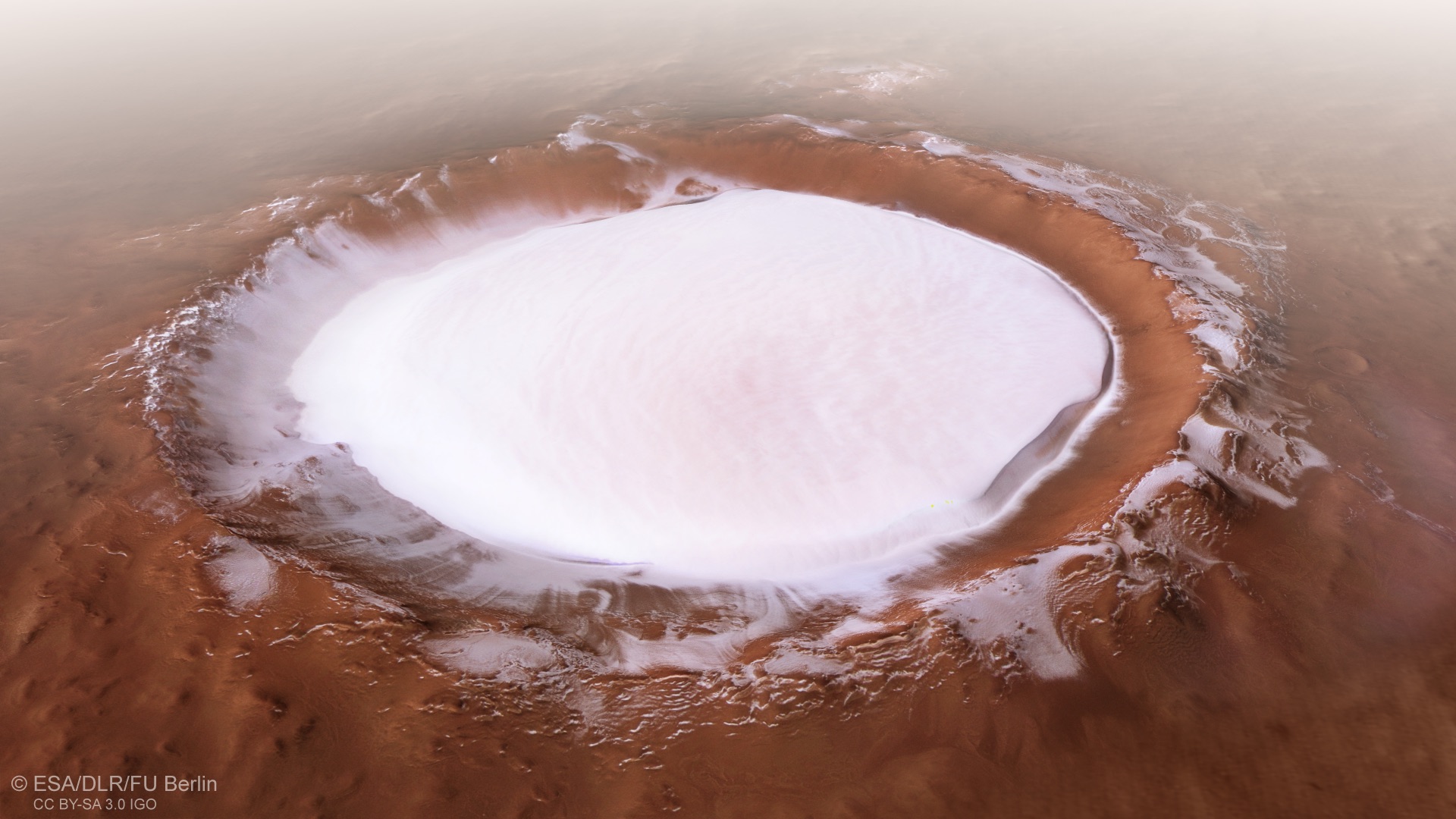 Crater Mars & # 39; Korolev