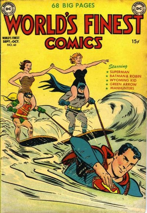 World’s Finest #60, published 1952 by DC