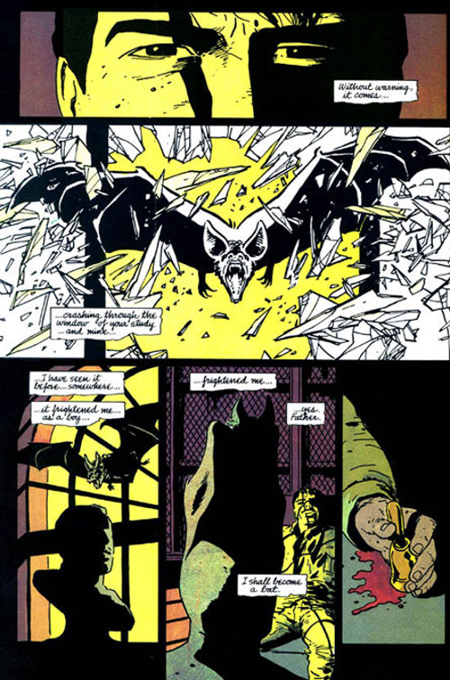 Batman: Year One, by Frank Miller and illustrated by David Mazzucchelli, published by DC in 1987