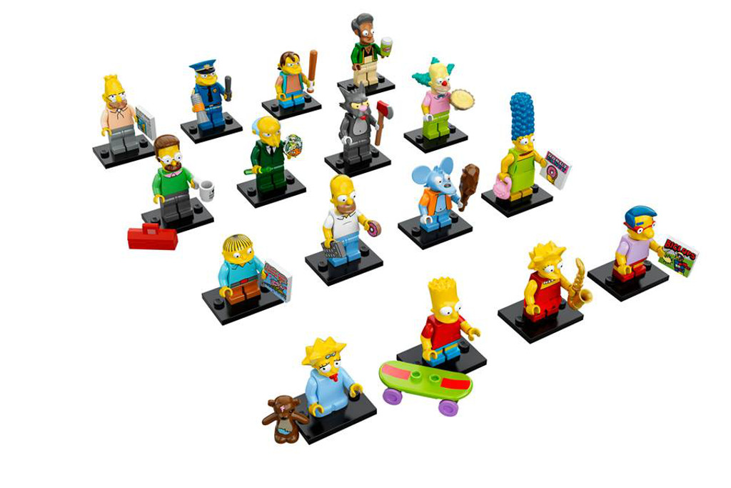 Lego Itchy colsim The Simpsons Minifigure