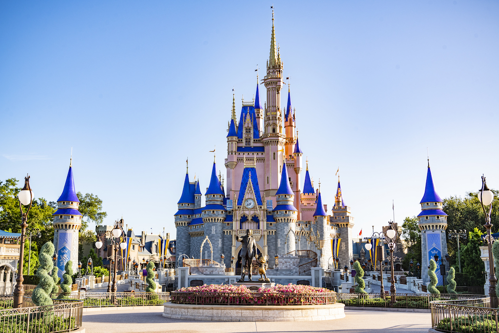 Cinderella Castle in Walt Disney World Resort in Florida