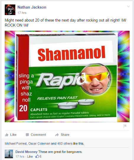 Shannon Noll FB - 1