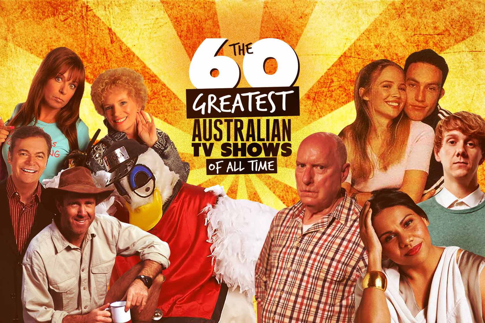 trække sig tilbage periode værtinde The 60 Greatest Australian TV Shows Of All Time