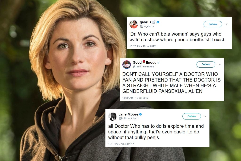 Doctor Who Sexist reactions