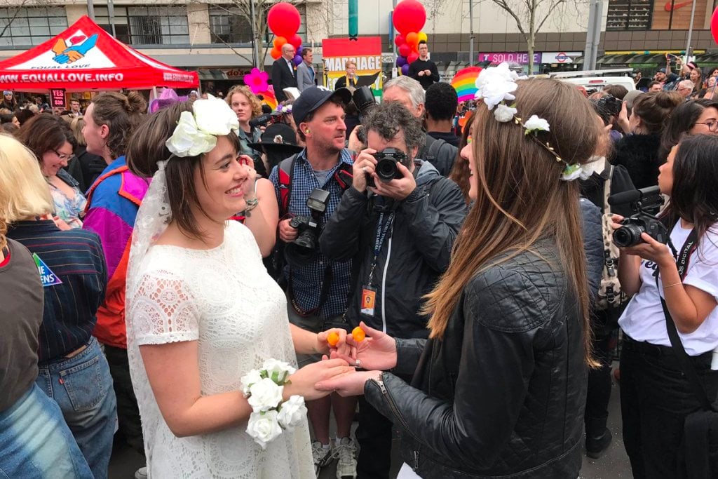 White Magazine Marriage Equality Wedding