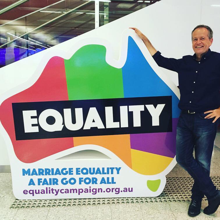 Bill Shorten Marriage Equality