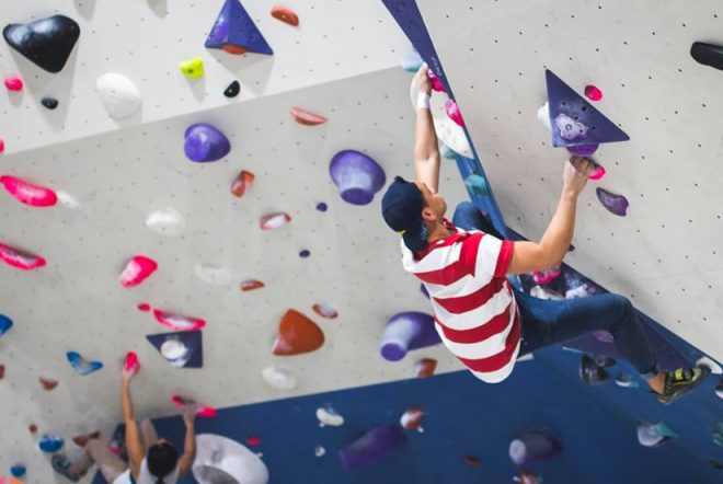 9 Degrees Indoor Rock Climbing