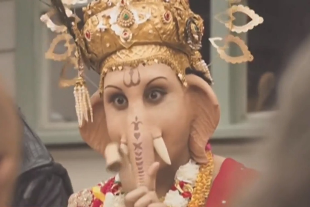 Lord Ganesha Lamb Ad