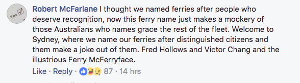 Ferry McFerryface haters part 2