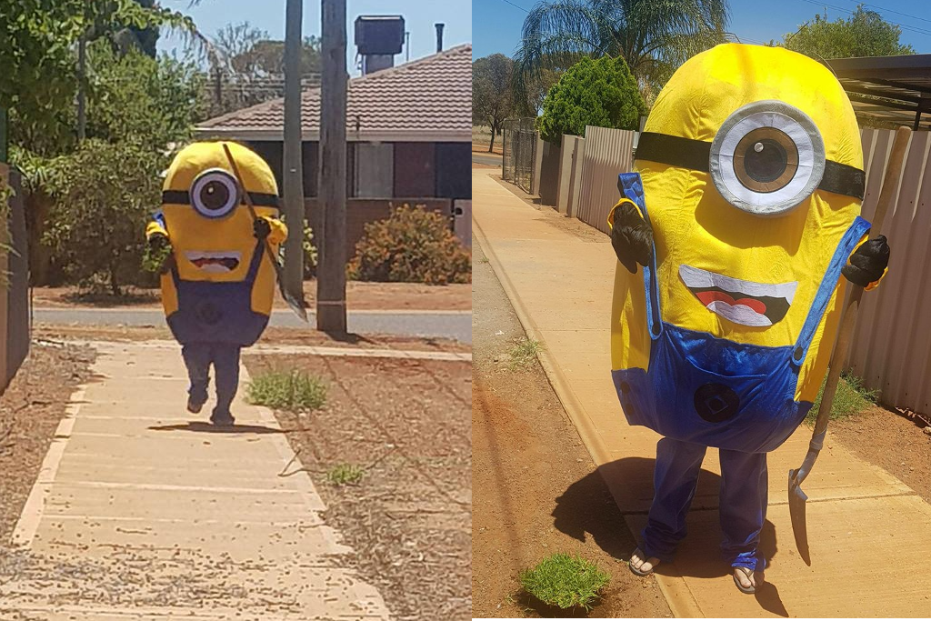 Coolest Carl the Minion Costume for a Toddler