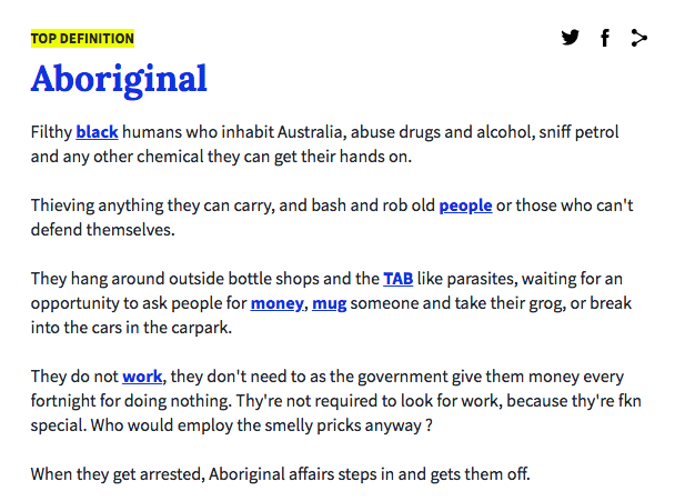 the former top rated definition of aboriginal on urban dictionary - fortnite urban definition