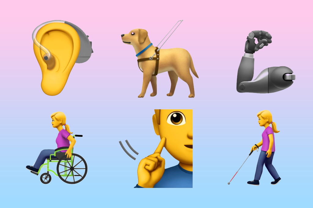 new emojis disabilities