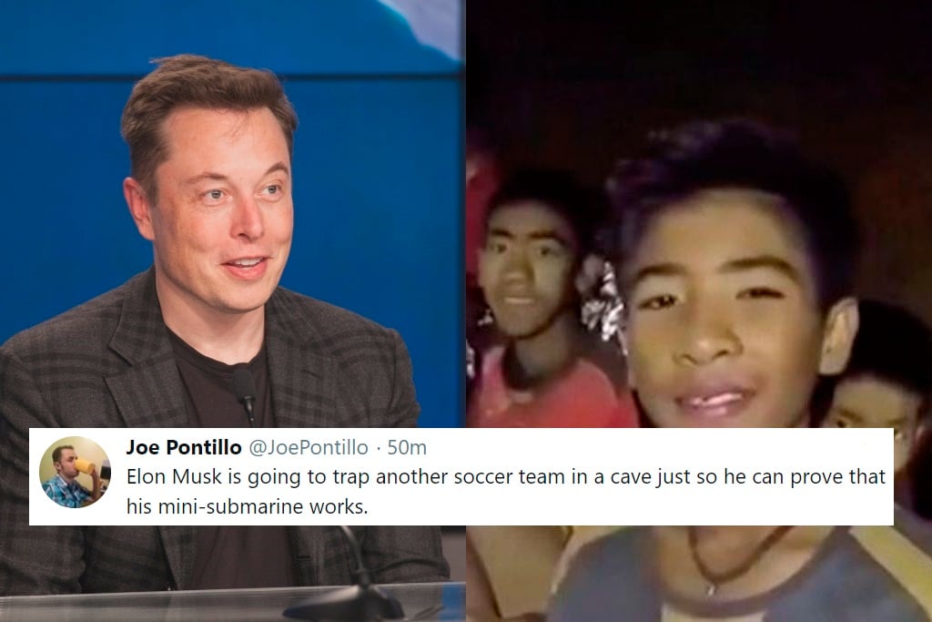 Elon Musk Thai Caves