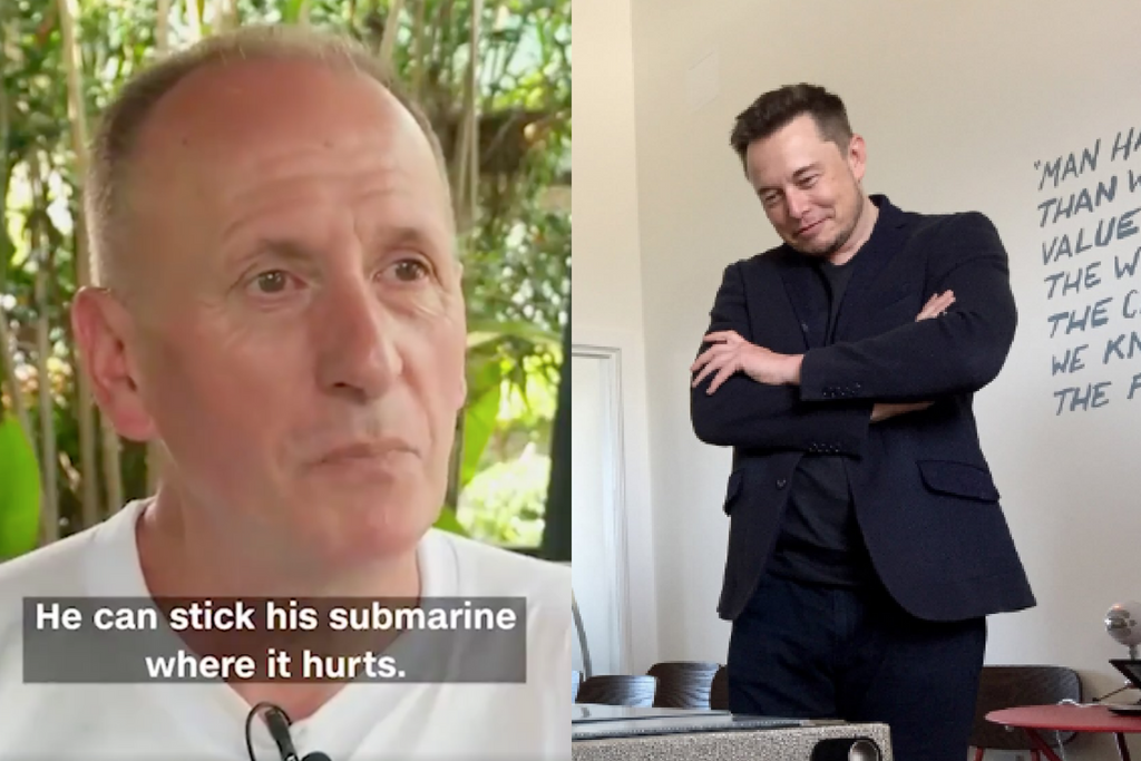 Elon Musk Cave Submarine