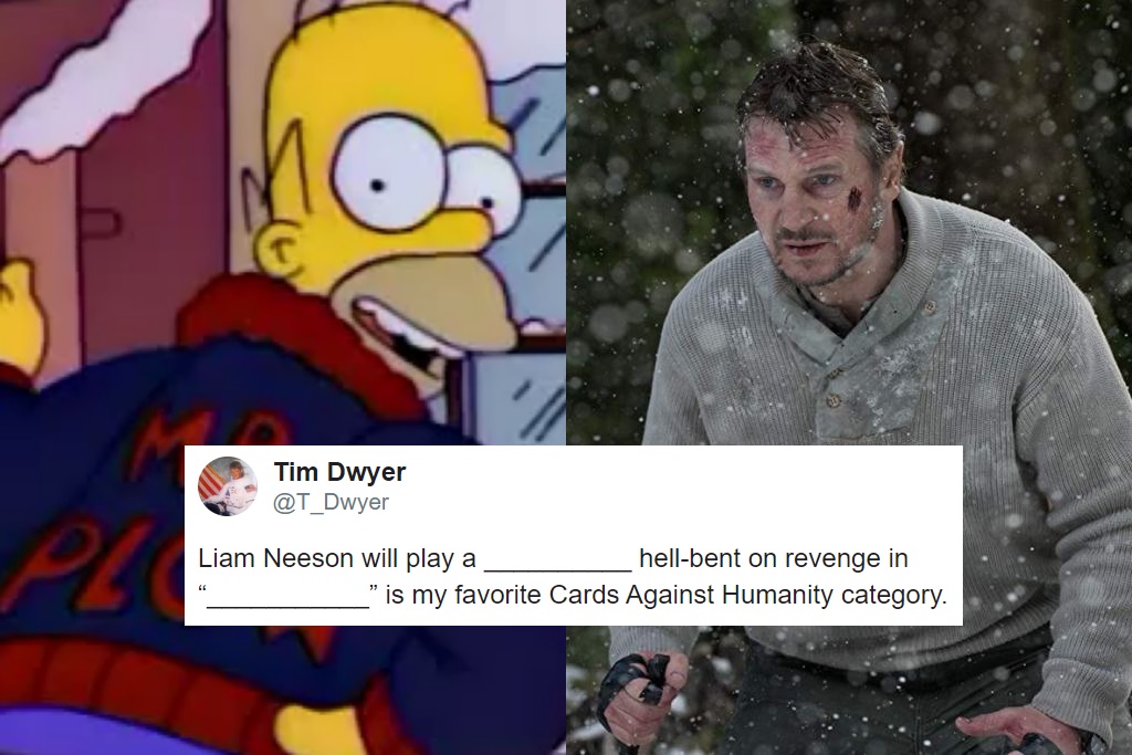 Liam Neeson Mr. Plow