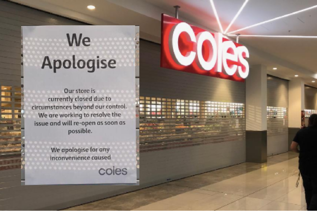 Coles Closed