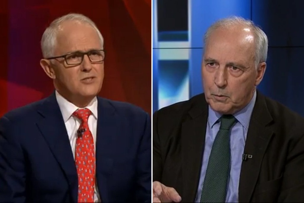 Paul Keating slams Malcolm Turnbull