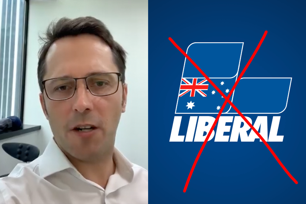 Alex Turnbull urges people not to vote Liberal in Wentworth