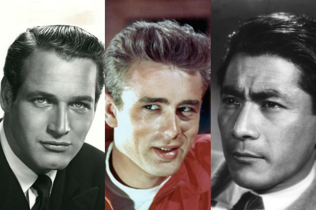 Paul Newman, James Dean and Toshiro Mifune compete for the title of the Sexiest Dead Man