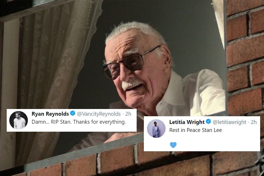 Marvel stars pay tribute to Stan Lee