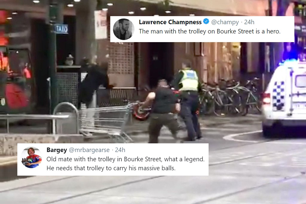 Bourke Street attack hero Trolley Man