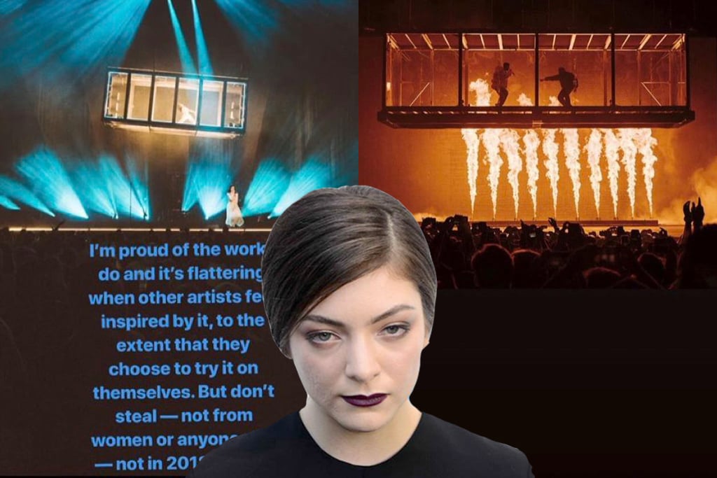 Image result for lorde stage