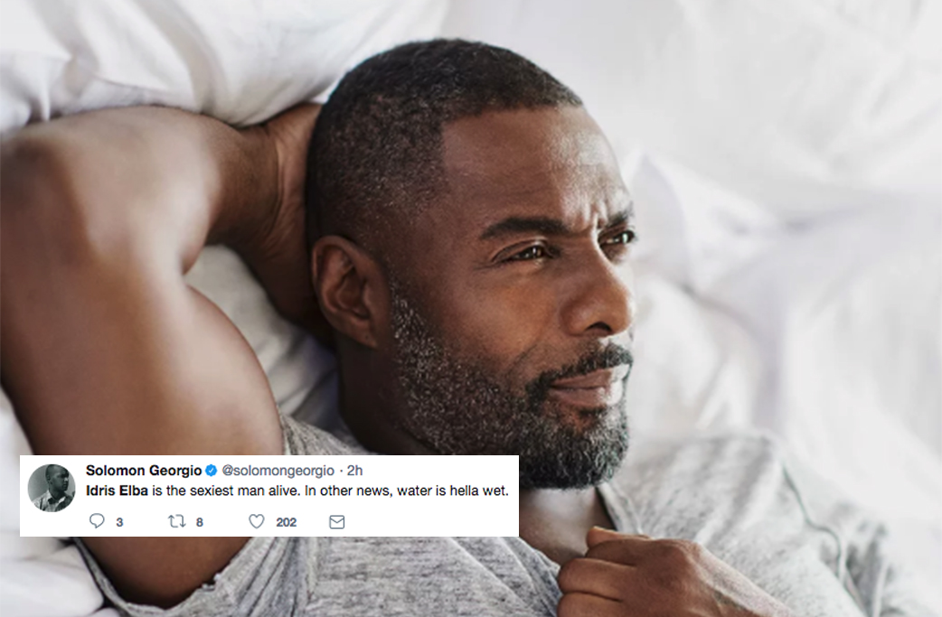 Idris Elba Sexiest Man Alive Duh