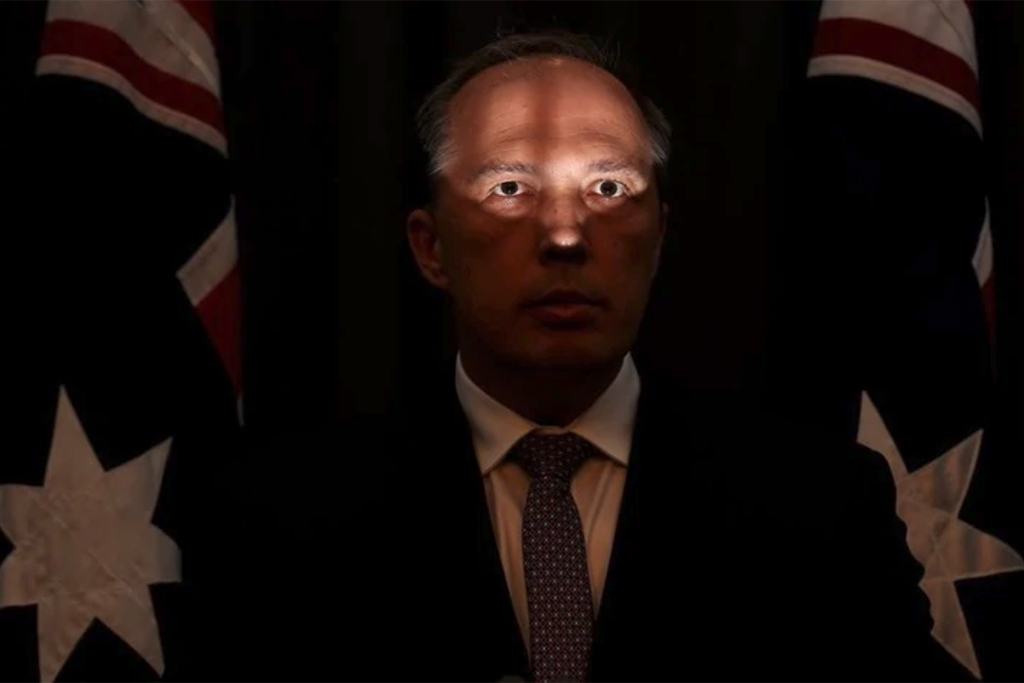 Peter Dutton Scary Man Australia Day