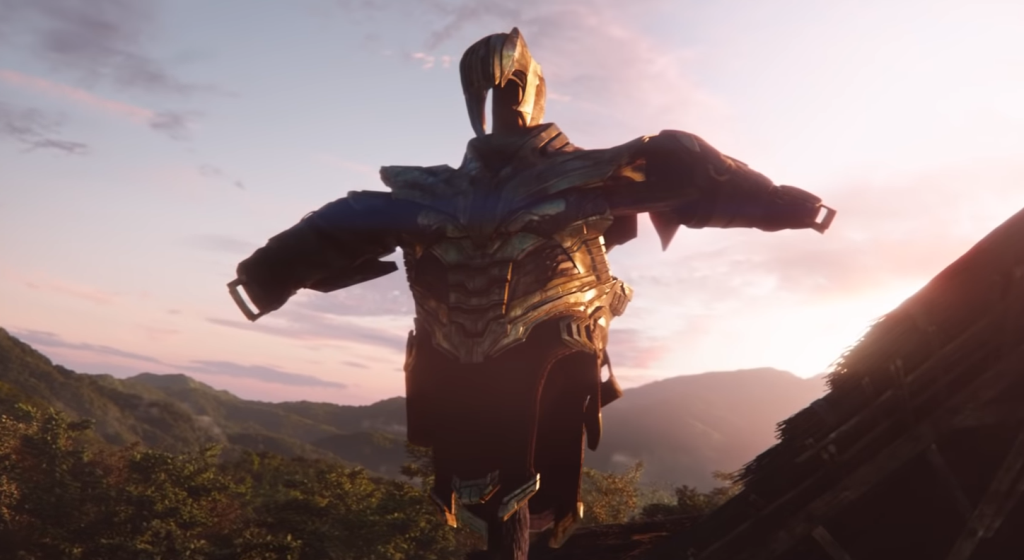 Thanos in Avengers Endgame