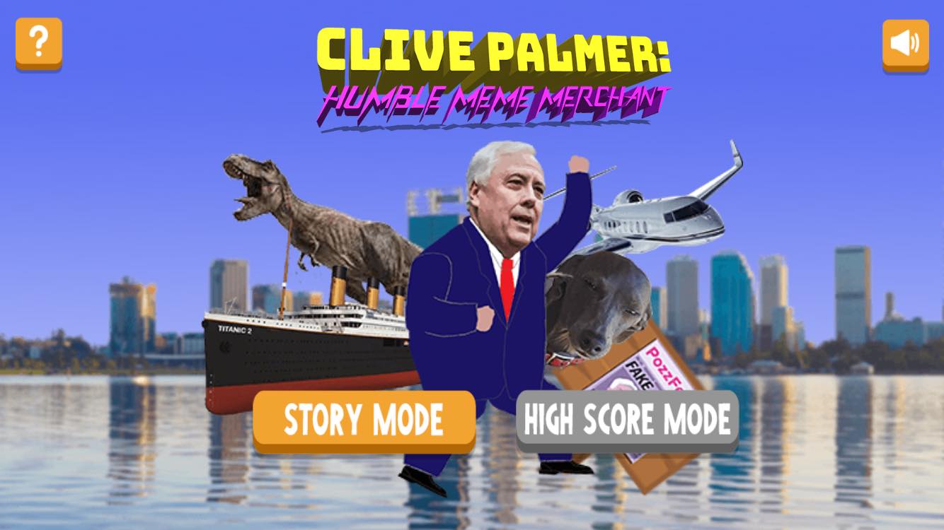 Clive Palmer: Humble Meme Merchant