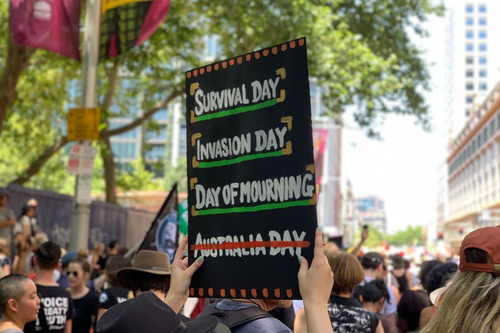 Australia Day protests draw tens of thousands