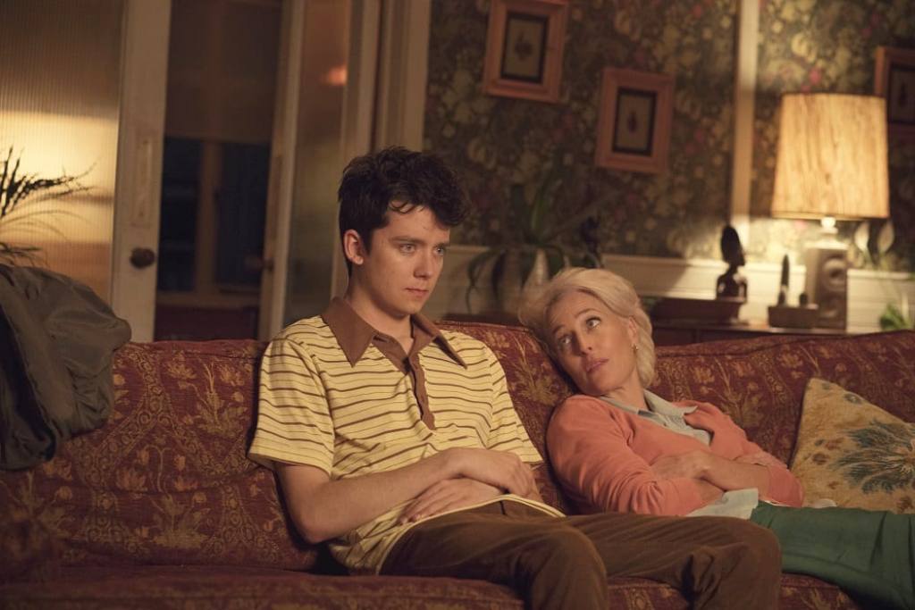 Sex Education trailer starring Gillian Anderson and Asa Butterfield