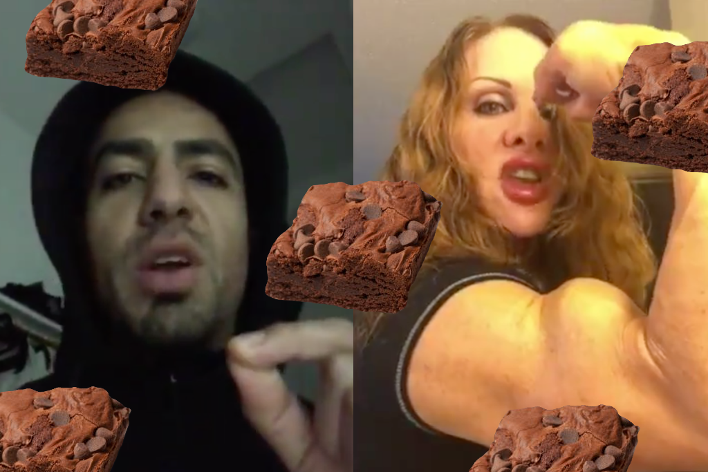 Comedians used Cameo to prank bodybuilders into being menacing about fudge.