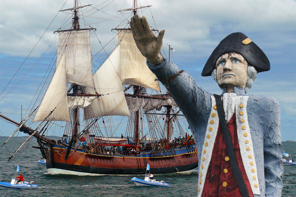 Scott Morrison announceds $6.7 million to send replica of Captain Cook's ship around the country.