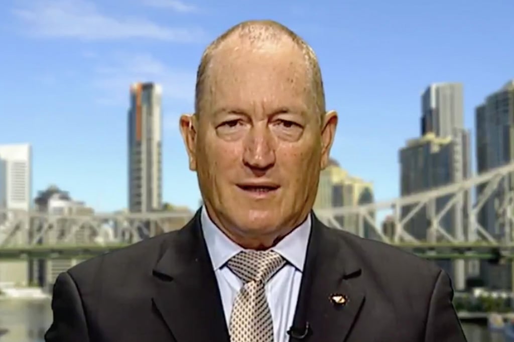 Fraser Anning denies being a Nazi sympathiser, says he was at a different St. Kilda rally.