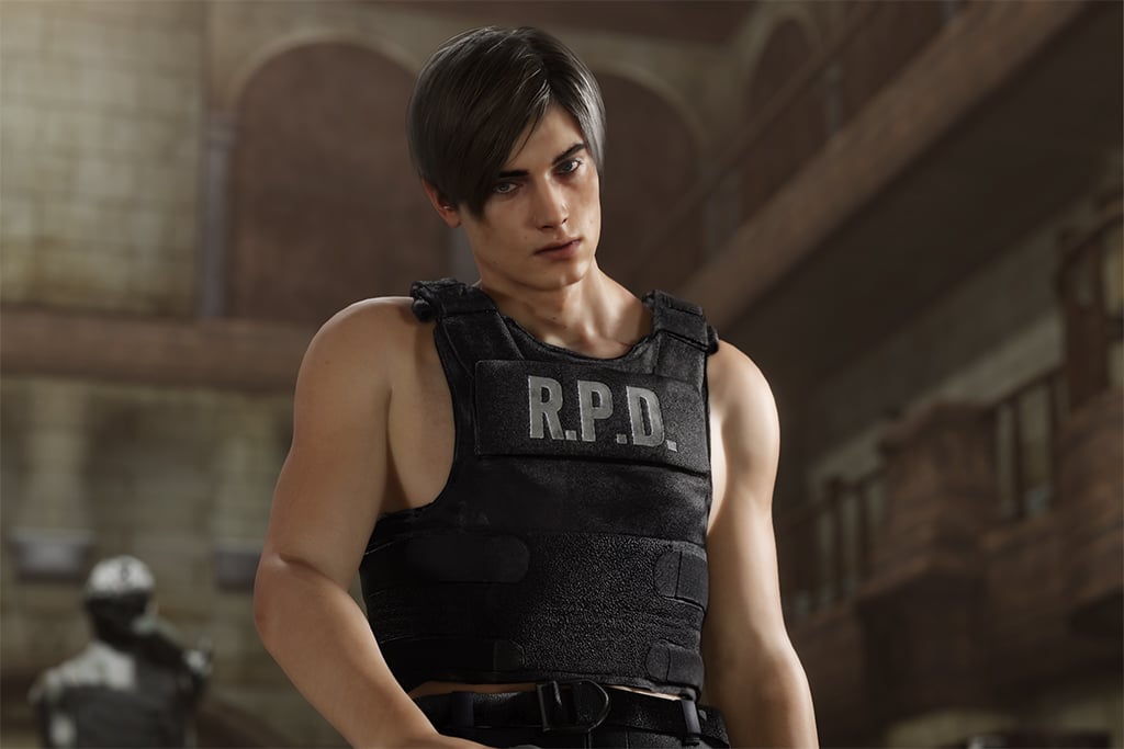 Resident Evil 2 RE2:Remake Leon Pinup by MistFighter