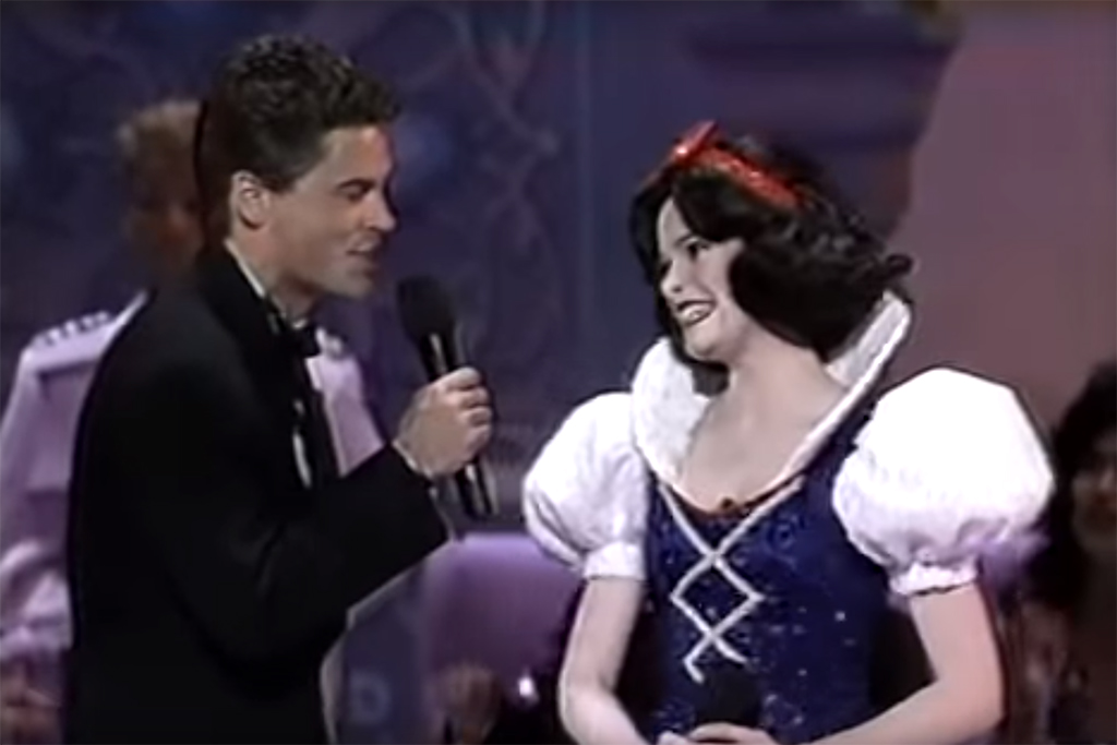 The 61st Academy Awards / Oscars with Rob Lowe and Snow White