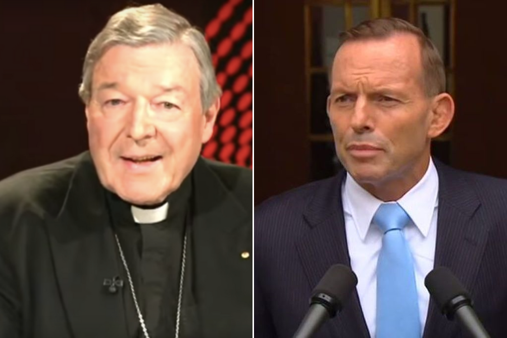 Tony Abbott refuses to withdraw support for George Pell