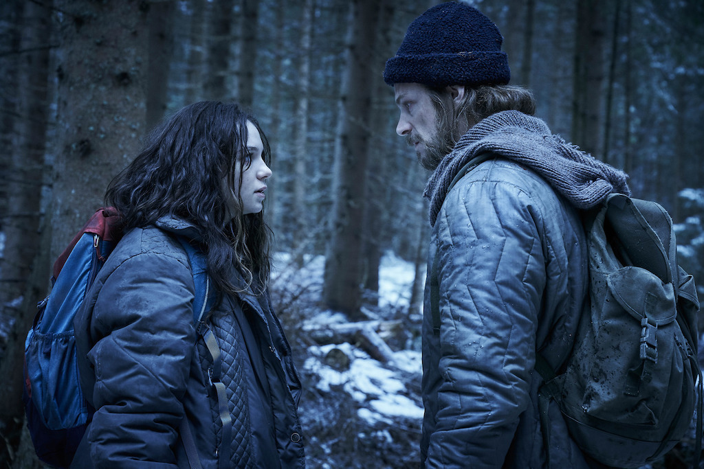 Esme Creed-Miles and Joel Kinnaman in the new Amazon Prime Video show 'Hanna'