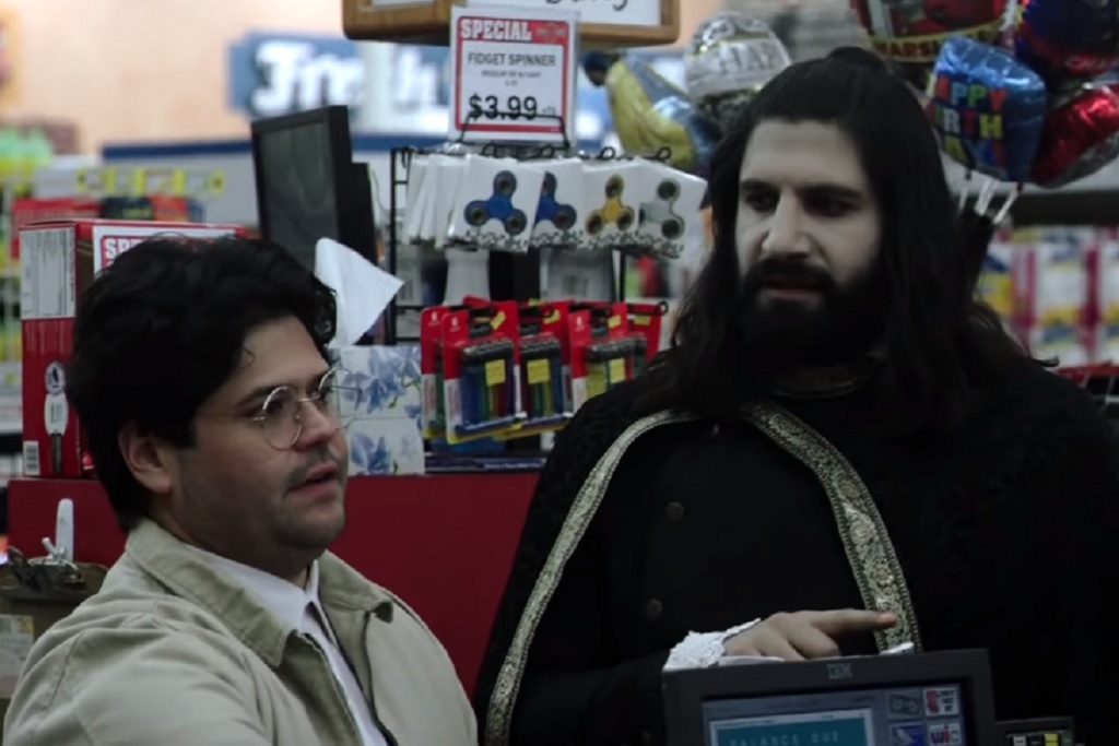 A still from the What We Do In The Shadows adaptation