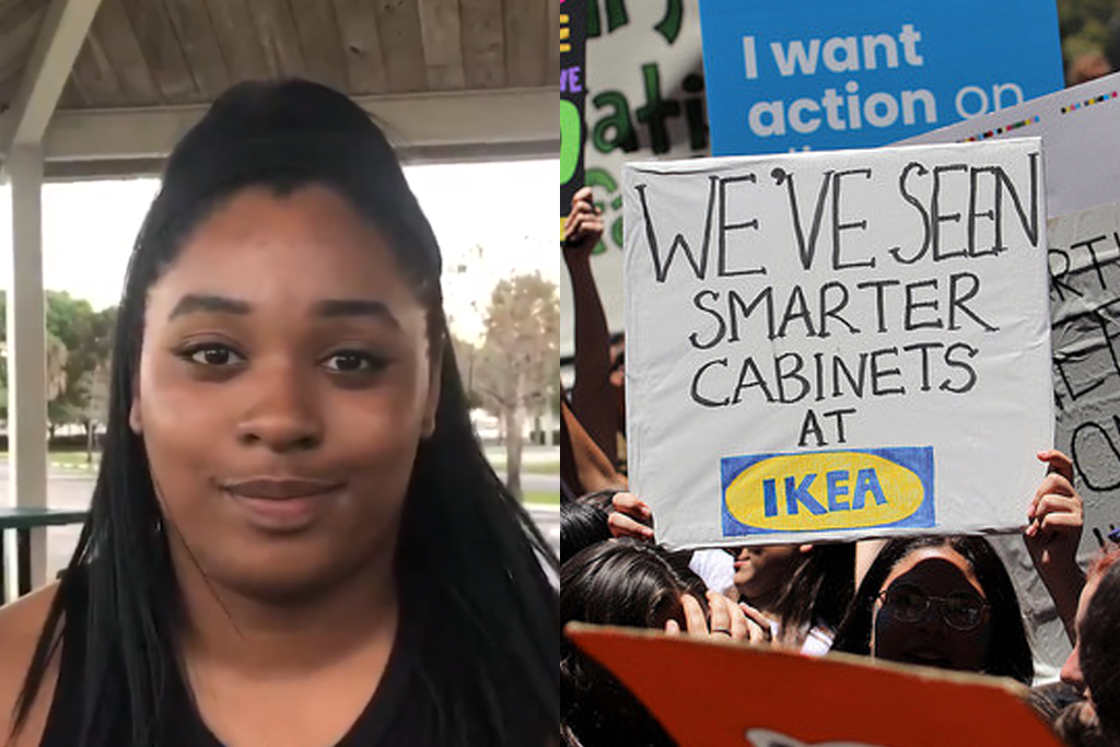 Parkland Survivor gives shout-out to School Strike for Climate Action