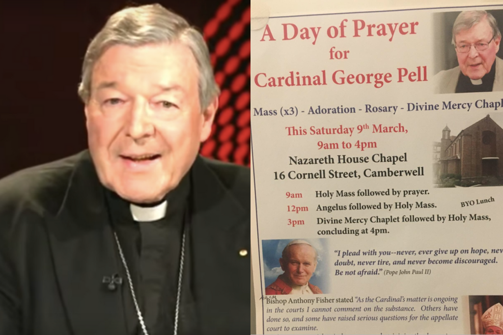 George Pell prayer day cancelled after backlash