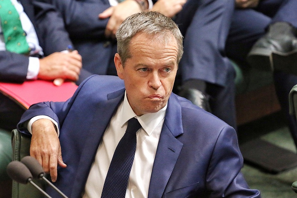Bill Shorten and Labor have been hit with a misleading fake news story